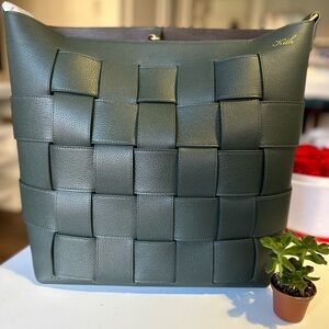 Kith Woven Leather Tote